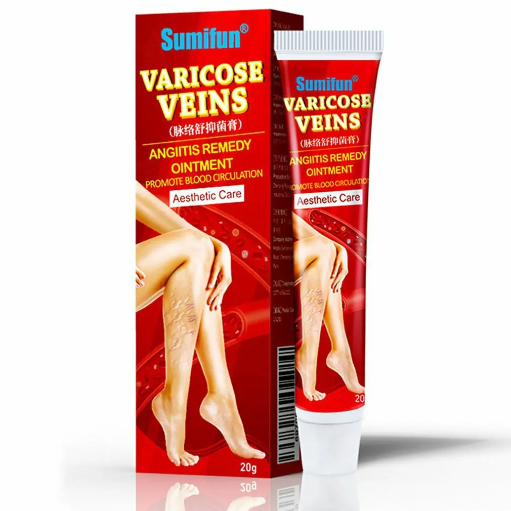 

Hot Varicose Veins Treatment Cream Effective Vasculitis Phlebitis Skin Topical Cream Pain Relief Ointment Medical Plaster