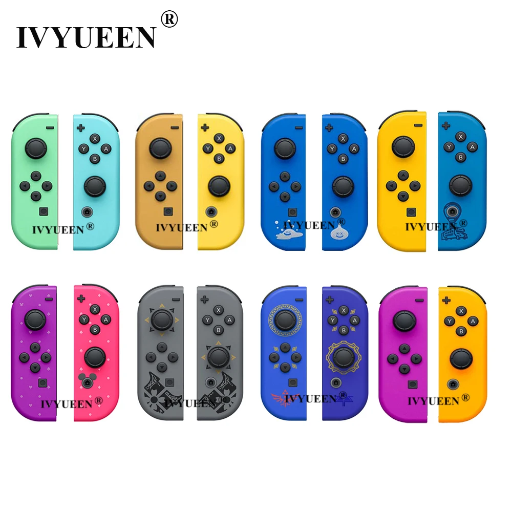 

IVYUEEN для контроллера Nintendo Switch NS JoyCon Joy Con, сменный Корпус Корпуса, чехол с перекрестными крышками меча животного с кнопками