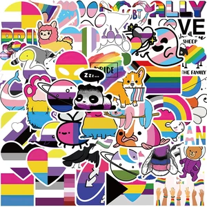 50pcs Arrivals Yaoi Sticker Sticker Cartoon Luggage Laptop Skateboard Suitcase Decoration Salon Wall Decor Bicycle Stickers