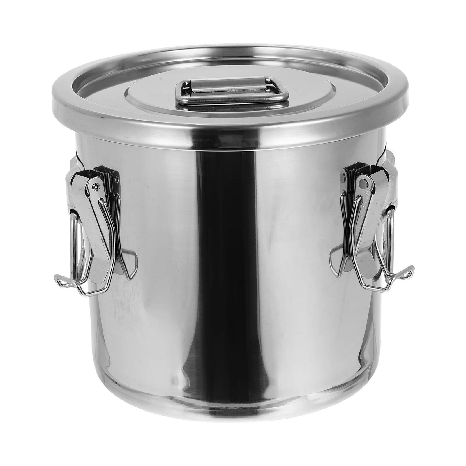 

Containers Storage Container Stainless Steel Grain Dry Box Pet Can Sealed Kitchen Canisters Airtight Cereal Grains Bucket Bin