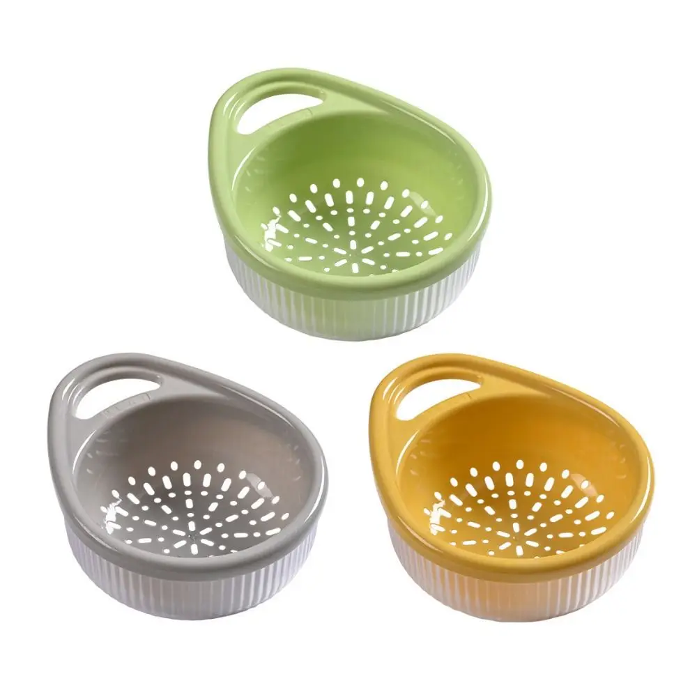 Полый сливная корзина для домашней кухни многофункциональное Двухслойное сито