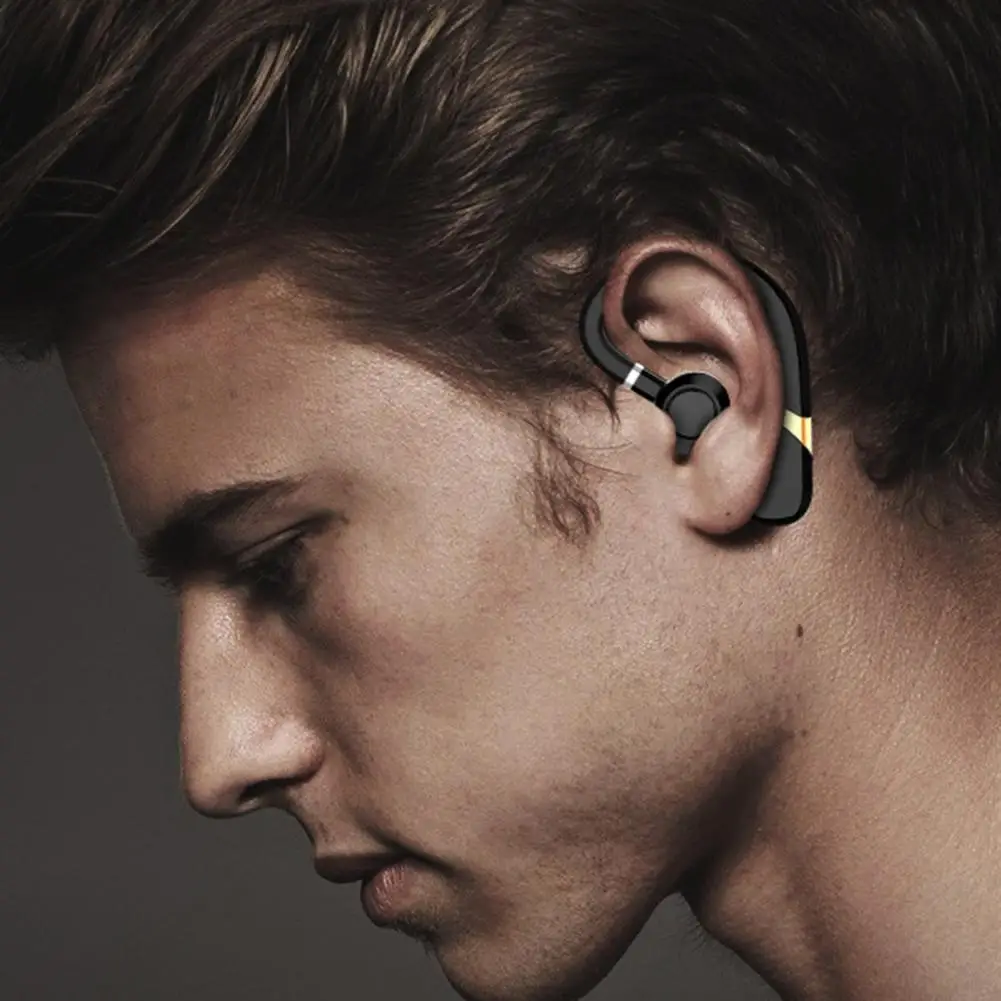 Earhook Bluetooth-совместимый с 5 0 IPX7 водонепроницаемые беспроводные мини-наушники для