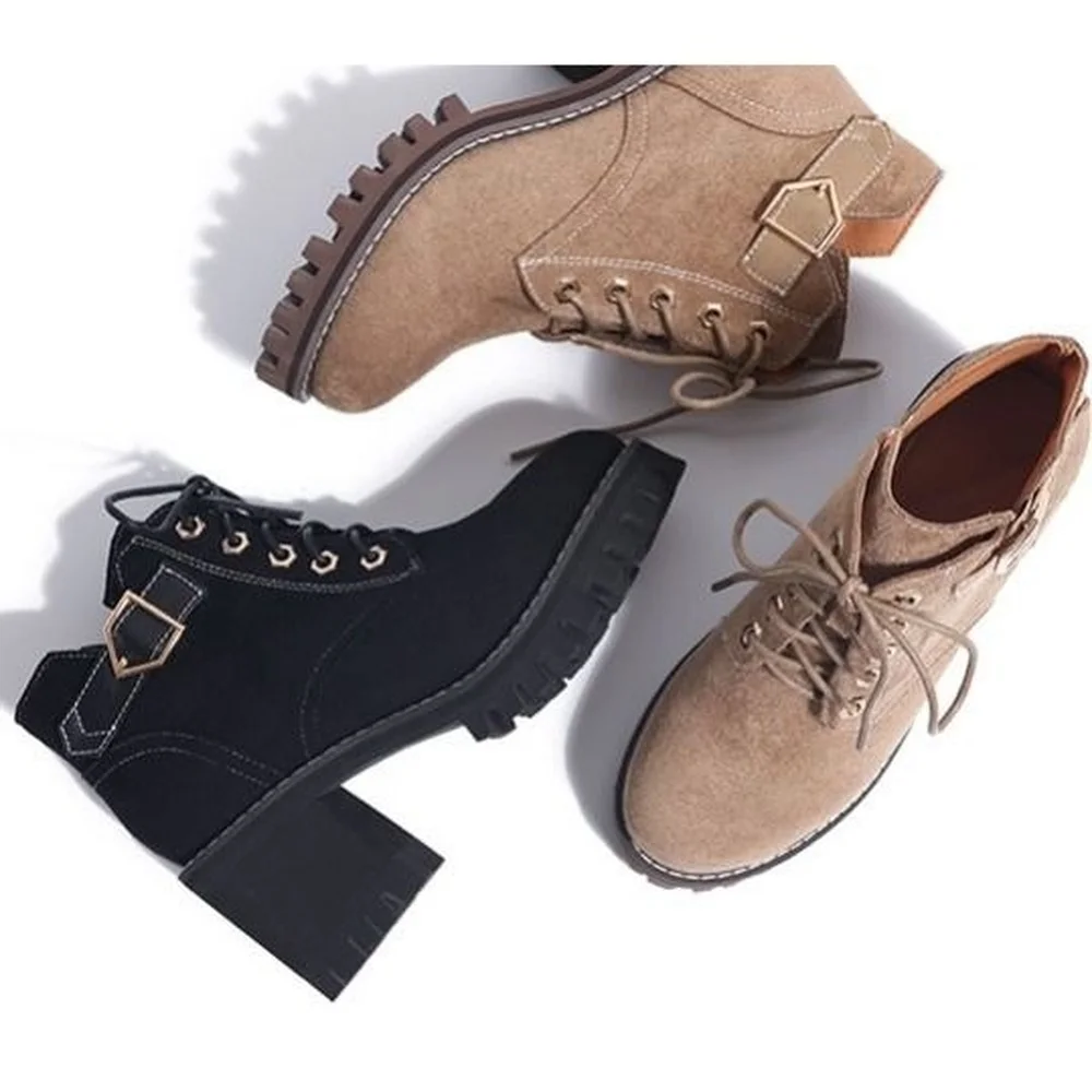 

Martin boots women's British style boots women's 2022 new all-match high-heeled ankle boots thick-heeled high-heeled shoes women