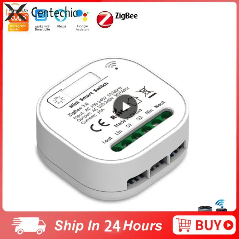

2/3/5PCS Smart Life Remote Control Smart Home Automation Breaker Smart Life App Tuya Zigbee Switch Countdown Diy Switch