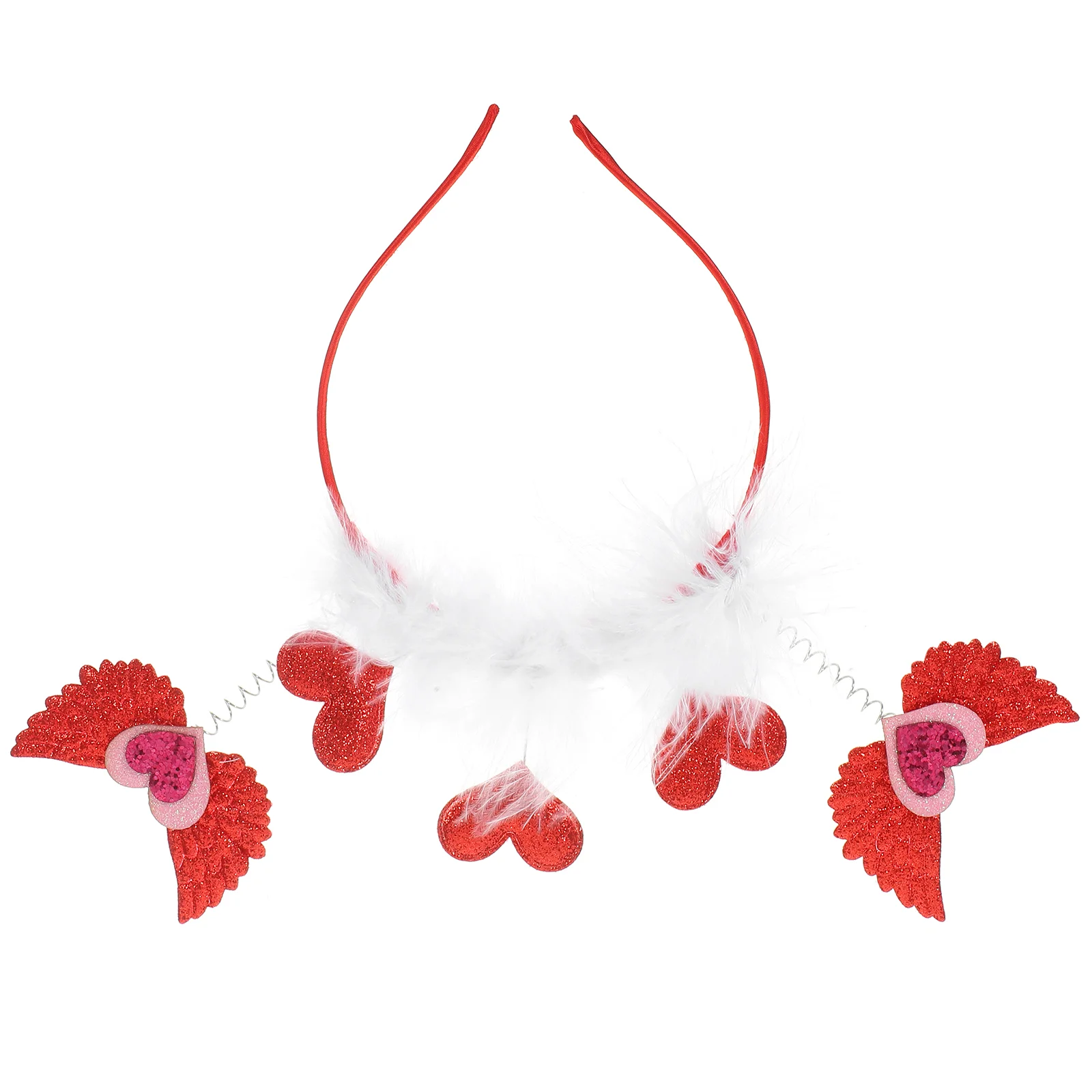 

Love Headband Holiday Headbands Valentines Accessories Hair Ties Sequins Party Heart Fabric Adults Women Headdress Women's