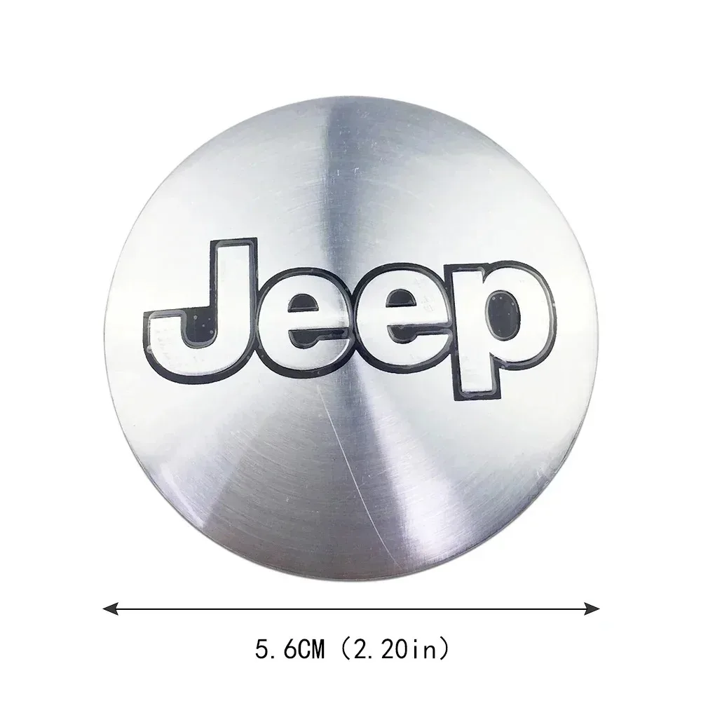 Фото Наклейки на центральные колпачки колесных дисков (4 шт.) для Jeep Patriot, Grand Cherokee, Commander, Wrangler JL, Renegade, Liberty, Compass, Patriot №4