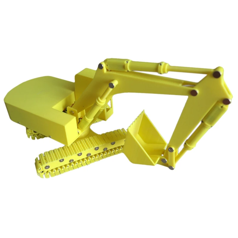 

NEW-3D Printed RC Excavator Toy RC Engineering Car Alloy And Plastic Excavator RTR For Kids Birthday Christmas Gift