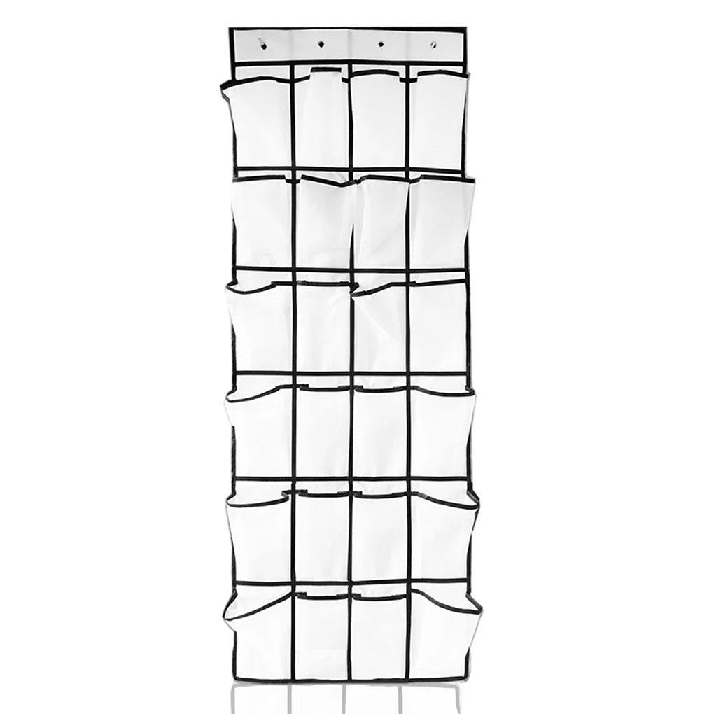 

Hanging Storage Bag 24 Grid Cabinet Closet Pocket Holder Living Room Kitchen Nursery Dorm Toys Organizer Accessories