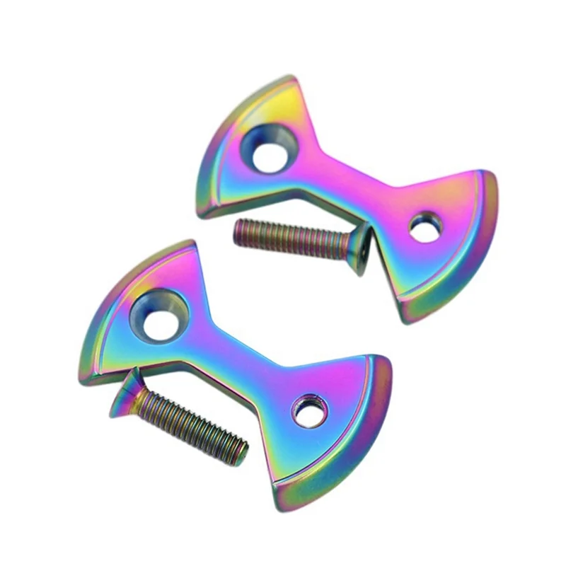 1 комплект титановая блокирующая педаль для велосипеда пластина велосипедной