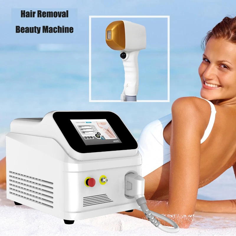 

High-End Beauty Salon 808nm Nd Yag Diode Laser Epilator Machine Permanent Painless Hair Removal Skin Tightening Rejuvenation