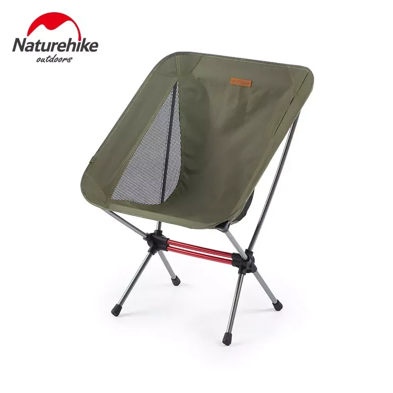 

New Upgrade Widened Outdoor Folding Chair Portable Leisure Sketching Beach Camping Fishing Aluminum Alloy Moon Chair