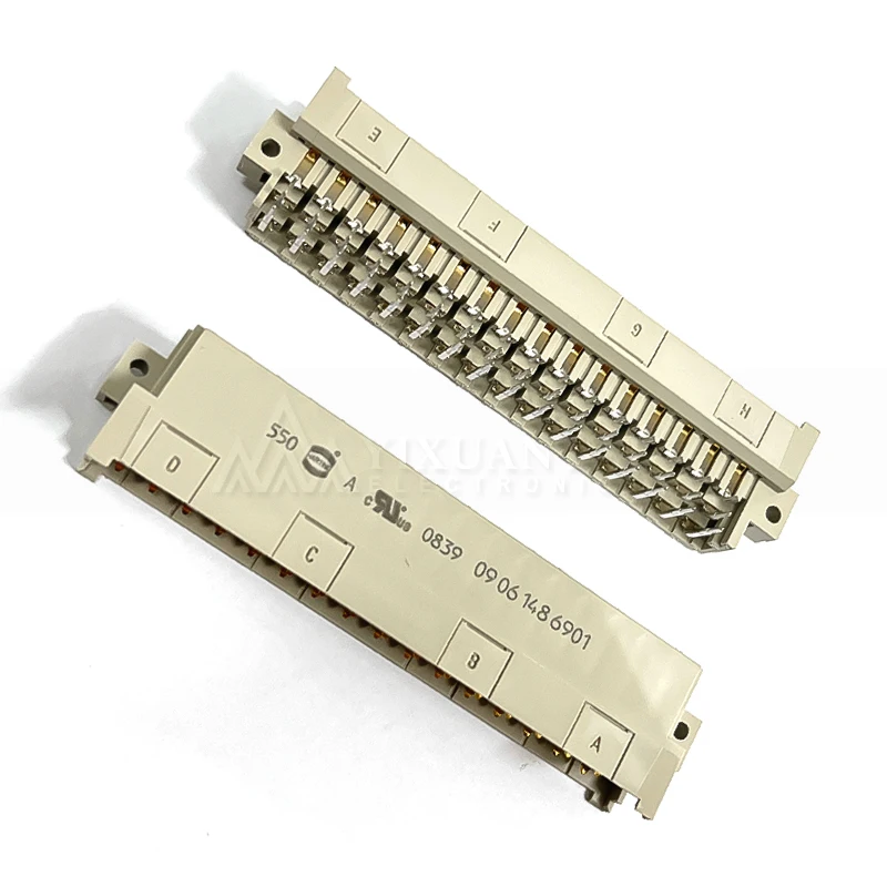 

2 шт./лот новый оригинальный 09061486901 Conn DIN 41612 M 48 POS 5,08 мм припой RA сквозное отверстие