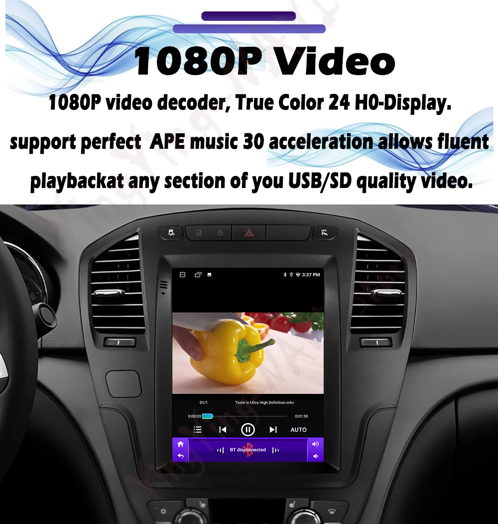 Фото Для Opel Astra J VauxhallBuick Verano 2009-2015 беспроводной Carplay стерео автомобильный радиоприемник мультимедийная видеонавигация головное устройство WlFl №5