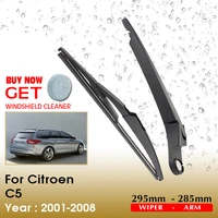 car wiper blade rear windshield wiper arm blade brushes for citroen c5 295mm 2001 2008 windscreen wiper auto accessories