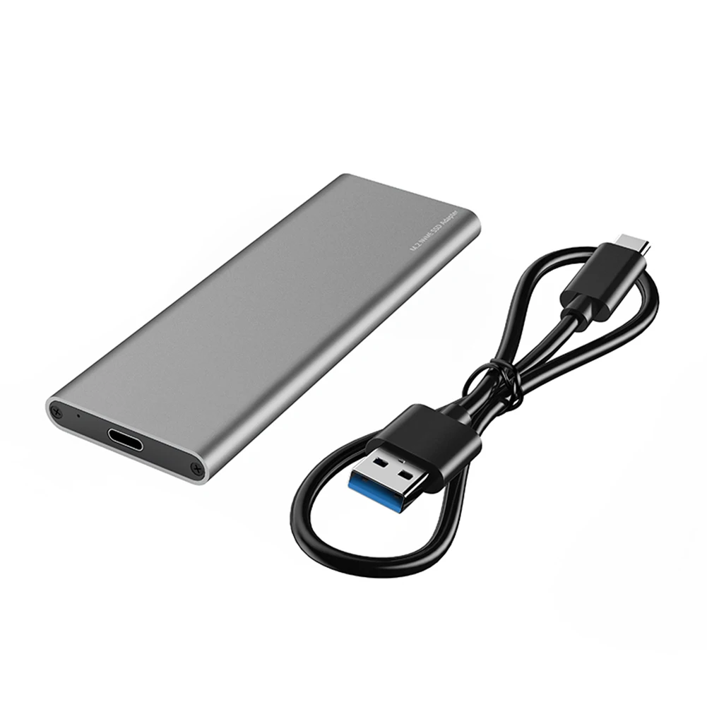 

M.2 NGFF PCI-e NVMe to USB 3.1 Type-C SSD Case Enclosure Hard Disk Box