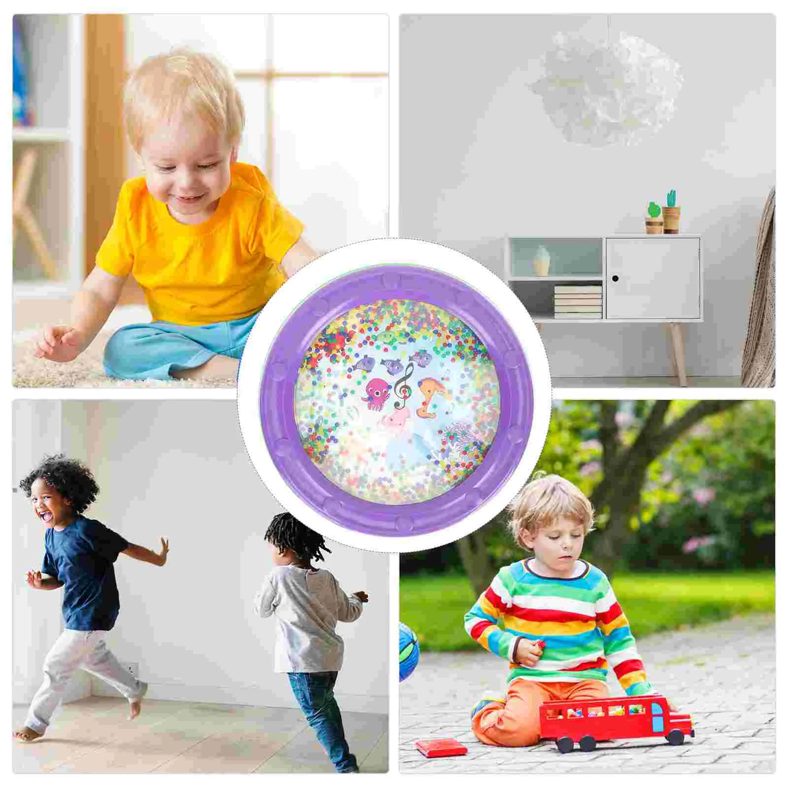 Океанский барабан игрушка музыкальный инструмент образовательная волна детский