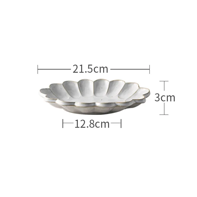 

Круглая керамическая тарелка