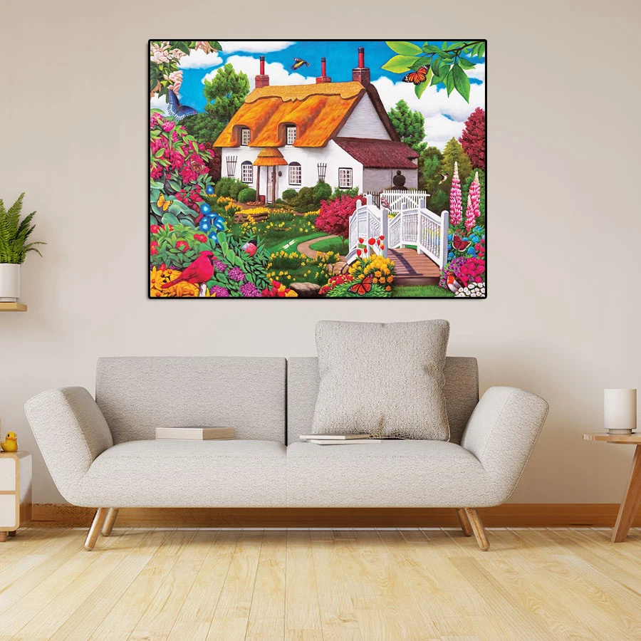 Детская мозаичная картина 5D алмазная вышивка квадратная круглая с изображением