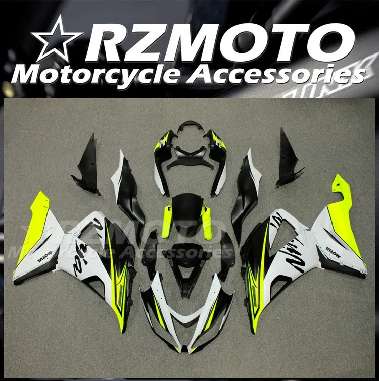 

4Gifts New ABS Fairings Kit Fit for Kawasaki Ninja ZX-6R 636 599 2013 2014 2015 2016 2017 2018 13 14 15 16 17 18 Custom Matte