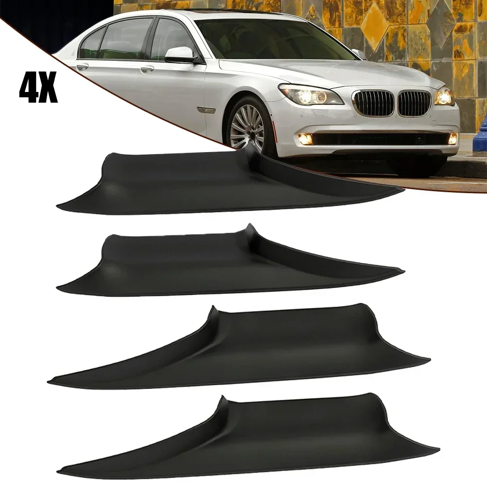 4 шт. внутренняя передняя ручка двери черная накладка для BMW 7 F02 F01 2008-2015 51419115501
