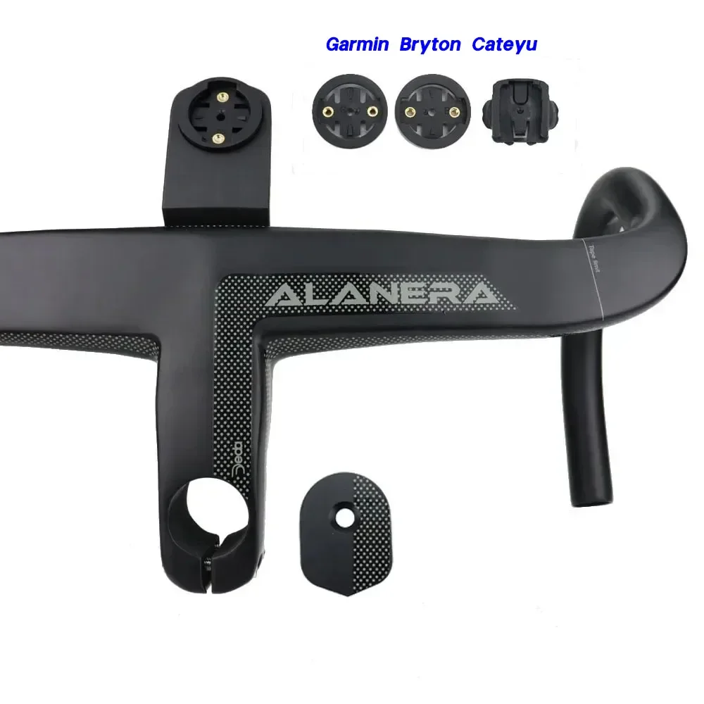 DEDA ALAENRA T1000 углеродный Руль дорожный 380-440 мм Внутренний проводной Интегрированный