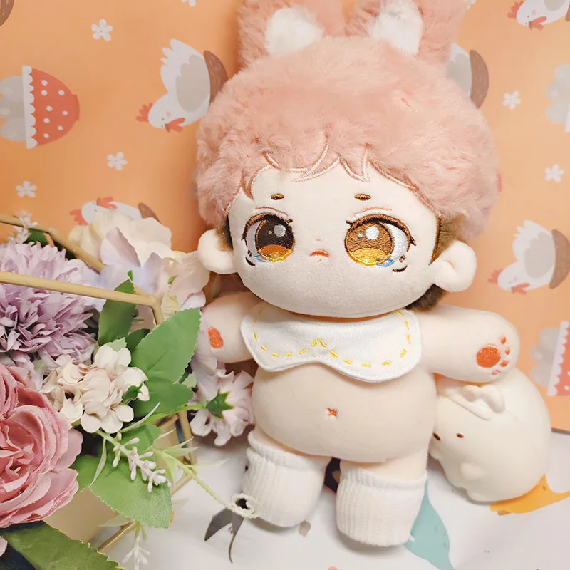 

Плюшевая игрушечная кукла Yuji 20 см из аниме «юютсу», кукла-тело, милые мягкие уши животных, косплей, искусственная кожа, милый подарок для фан...