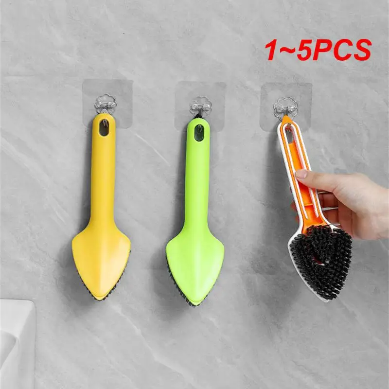 

1~5PCS Floor Gap Cleaning Brush Innovative Design Flexible Bristles A Rush Is Net Hanging Storage Save Time