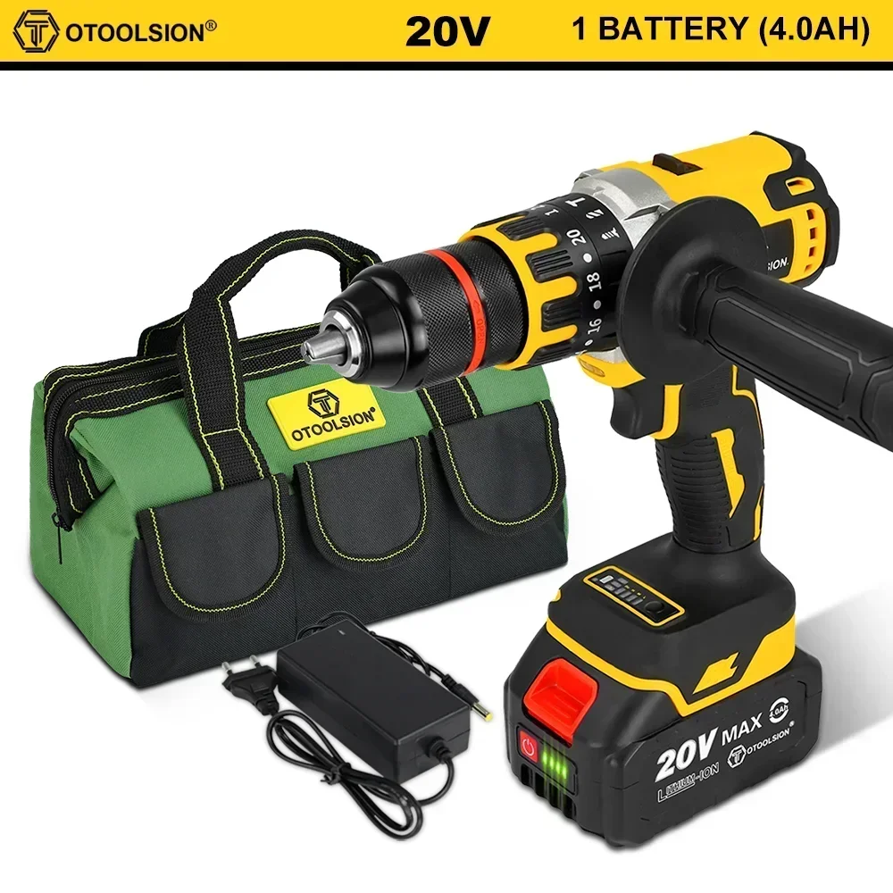 

Бесщеточная ударная дрель OTOOLSION 120 Нм 20 В