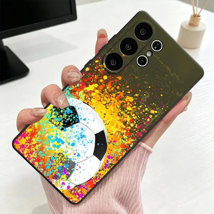 Фото Чехол для Samsung Galaxy S26 Ultra S25+ S23 S20 S24 S25 Plus S10 S9 S21 FE S26+ Note 20 8 9 10 S24+ с дизайном «Красочные брызги краски» №1