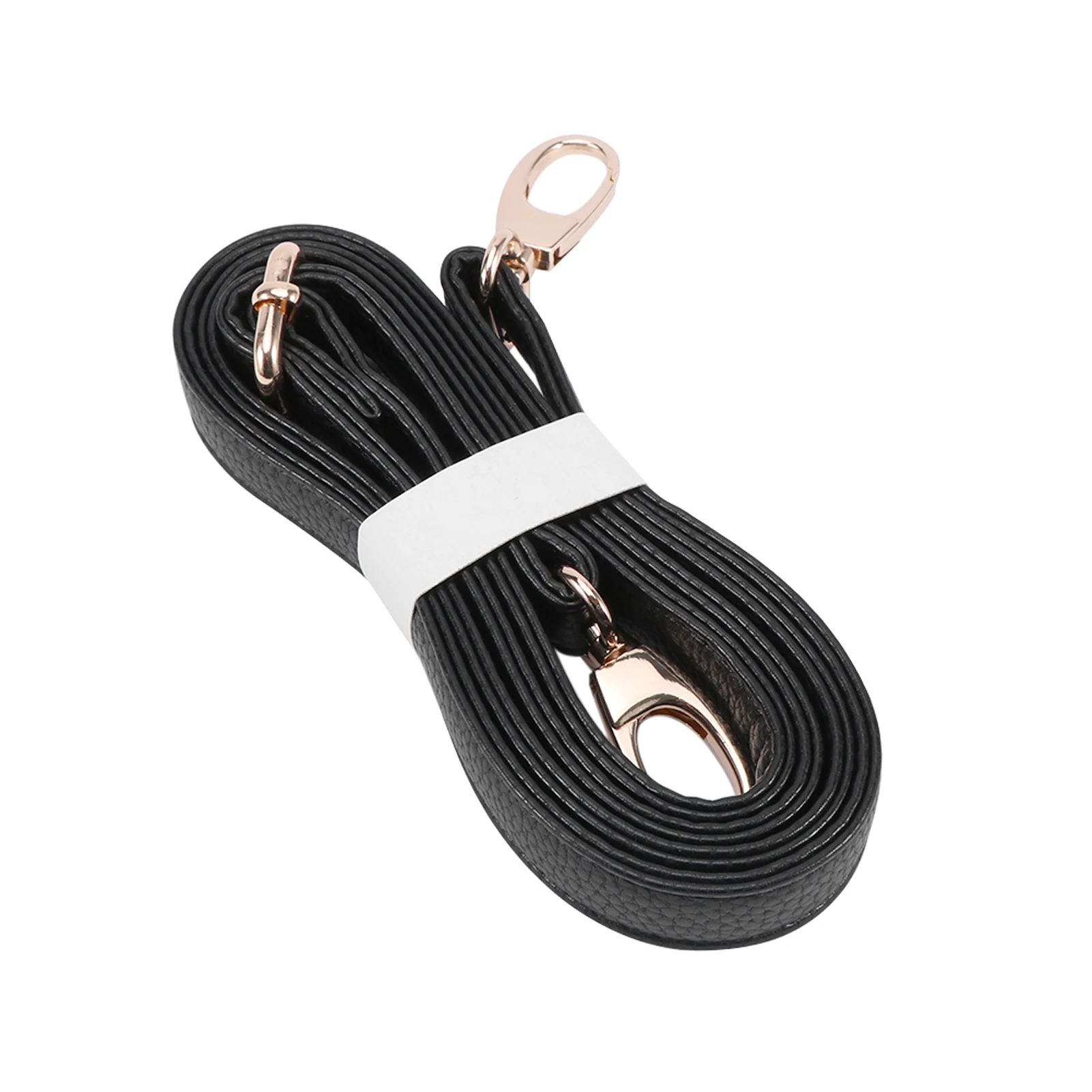 

DIY Belt Replacement Parts Adjustable Length Fashion Durable PU Leather Solid Wear Resistant Detachable Bag Strap