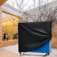 folding zipper ping pong table cover tear resistant 210d oxford cloth waterproof dust cover windproof table cover
