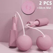 무선 줄넘기 전문 매트, 스포츠 피트니스 훈련, 보디빌딩 운동, 빠른 속도 줄넘기 로프, 가정용 체육관 장비