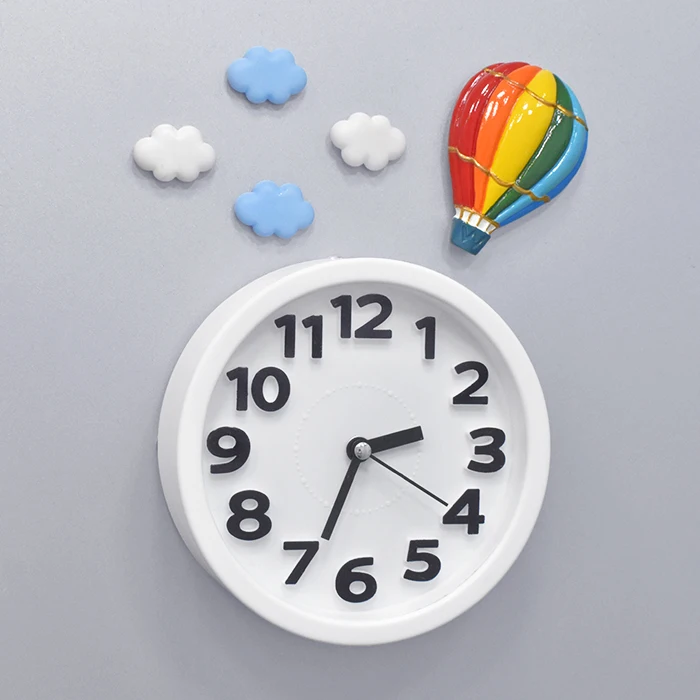 

Creative Wall Clock Fridge Stickers Wedding Gifts Home Decor Clock Magnetic Stickers for Fridge