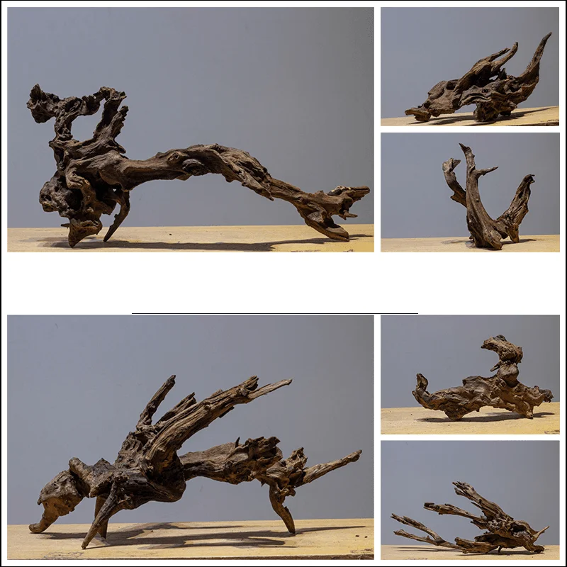 Деревянный аквариум из дрифта XXL