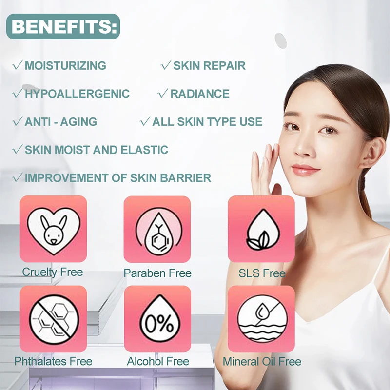 Антивозрастная увлажняющая растворимая в морщинах Сыворотка для лица с