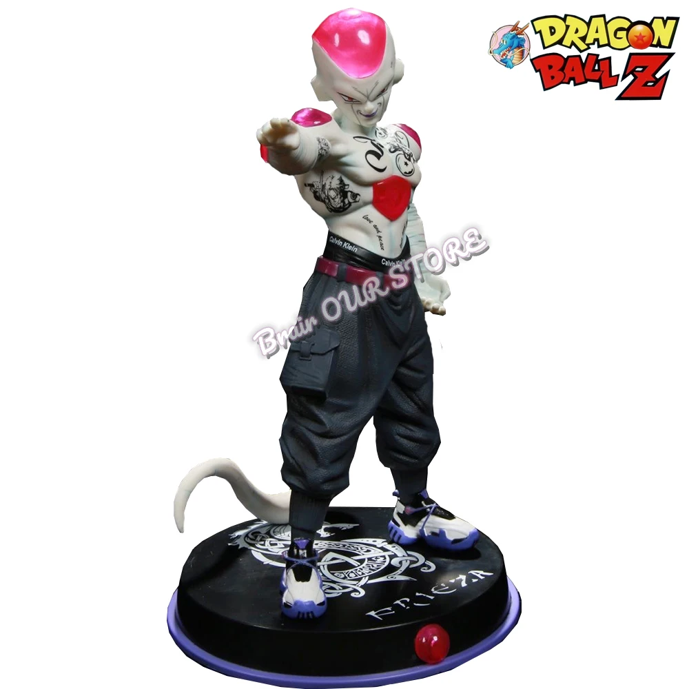 Dragon Ball Z Anime Figure 26cm Frieza Tattooed Youth Figure PVC Action Figure Model Toy For Kids Gift