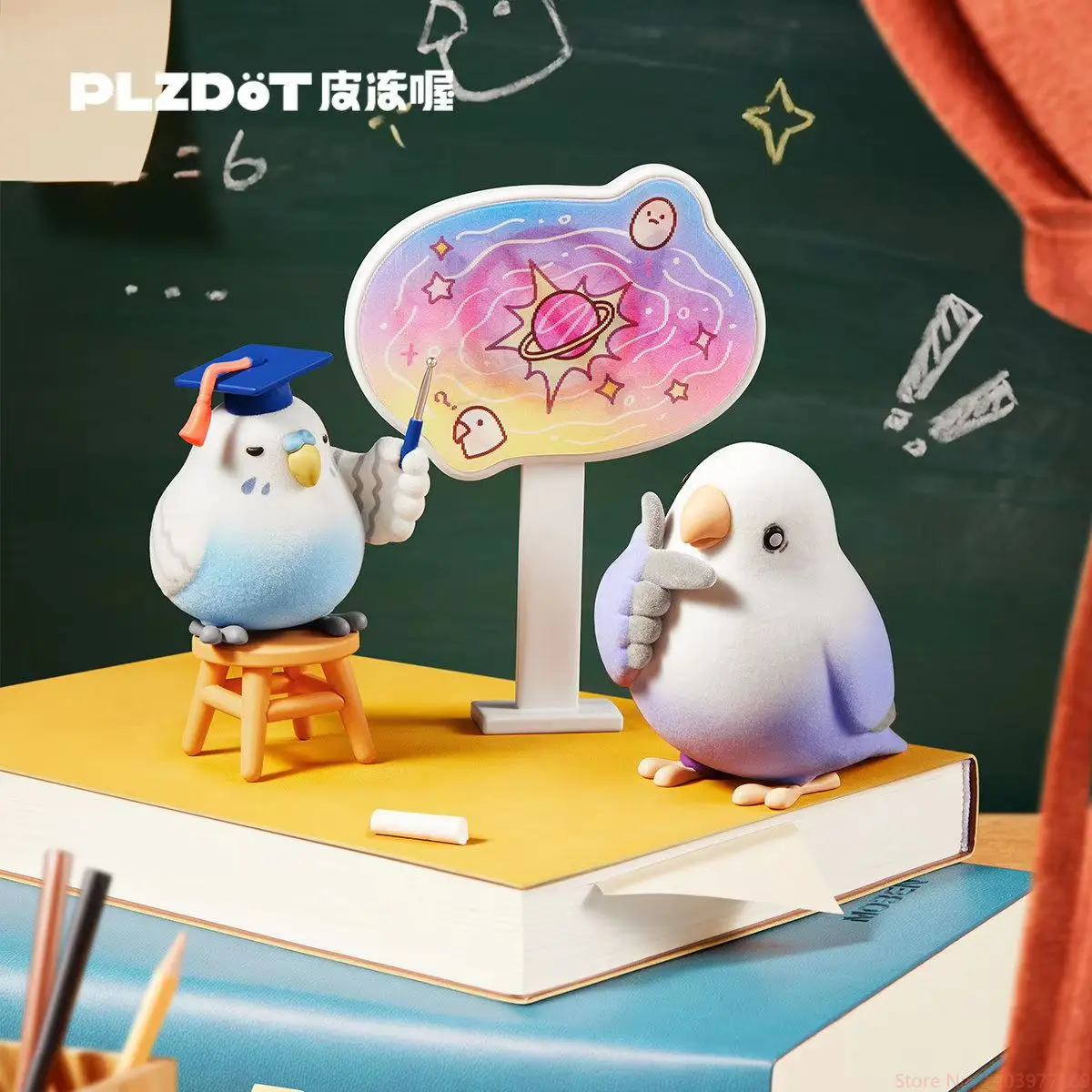 Коллекционная фигурка Little Bird Taro Balls из серии 4th Birds Singing & Flowers Fragrant: Модель игрушки «Птица любви» (Blind Box) (art.: 3920db021dc9c) - 3920db021dc9c