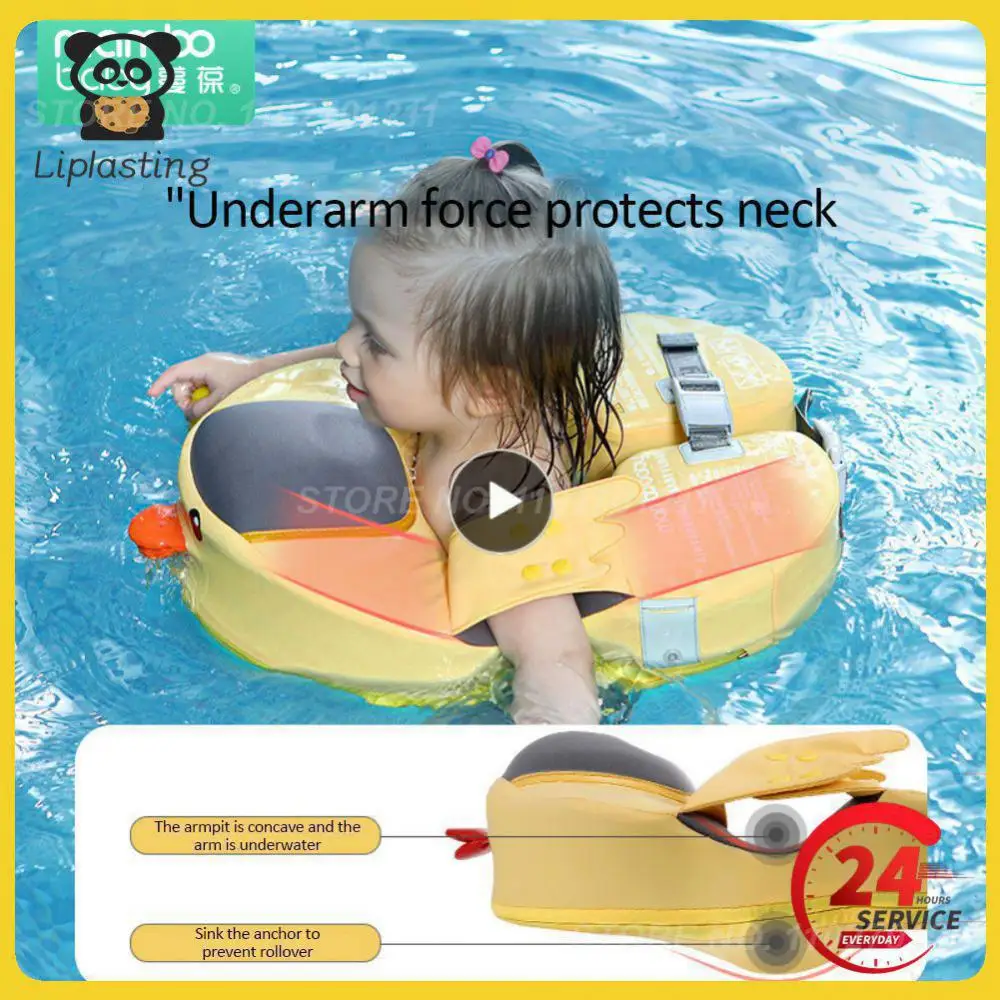 

Adjustable Childrens Pool Accessories Toys Car Shape Baby Float Safe Non-inflatable Kids Swimming Ring Swim Trainer Floater