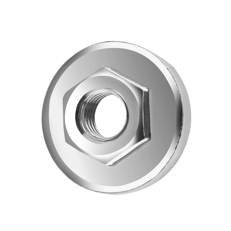 

100 Type Angle Grinder M10 Thread Nuts Chuck Locking Plate Quick Release Clamp Hex Grinding Fasteners Power Tool Accessories