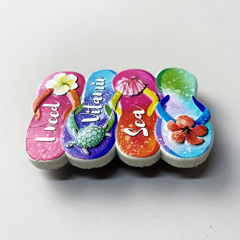 Туристические сувениры на магните холодильник с витаминами пляже Bohol 3D магнитные