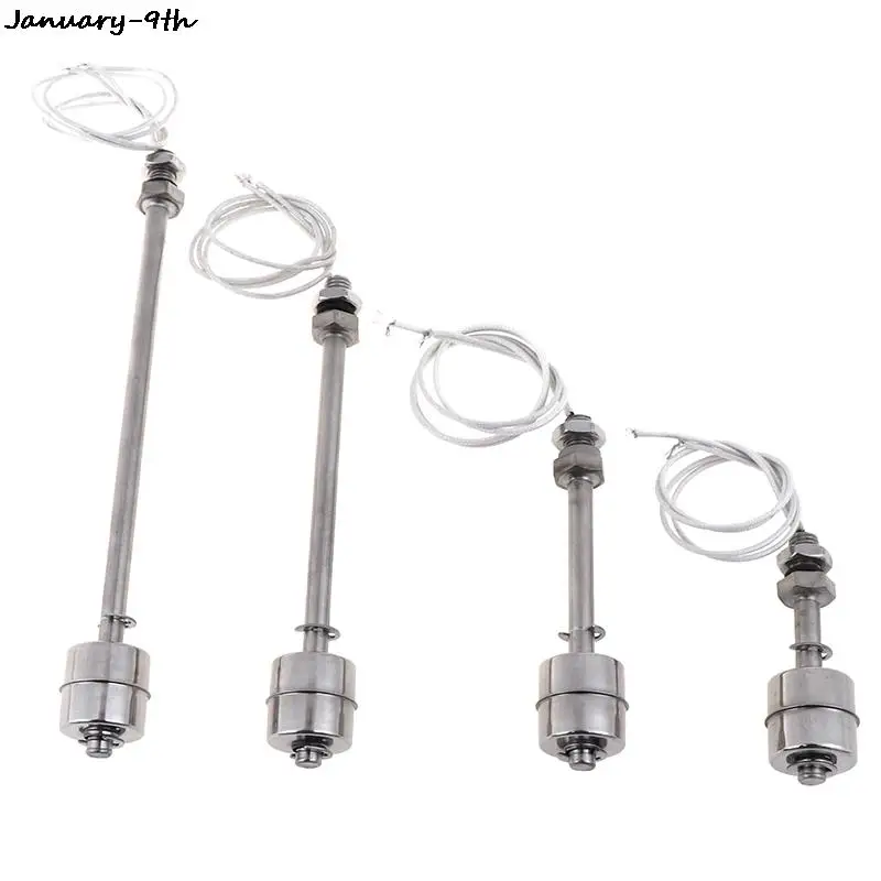 

1PC Stainless Steel Float Switch Tank Liquid Water Level Sensor Double Ball Float Switch Tank Pool Flow Sensors