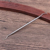 1pcs stainless steel double ends dentist teeth clean hygiene probe hook pick dental tool products