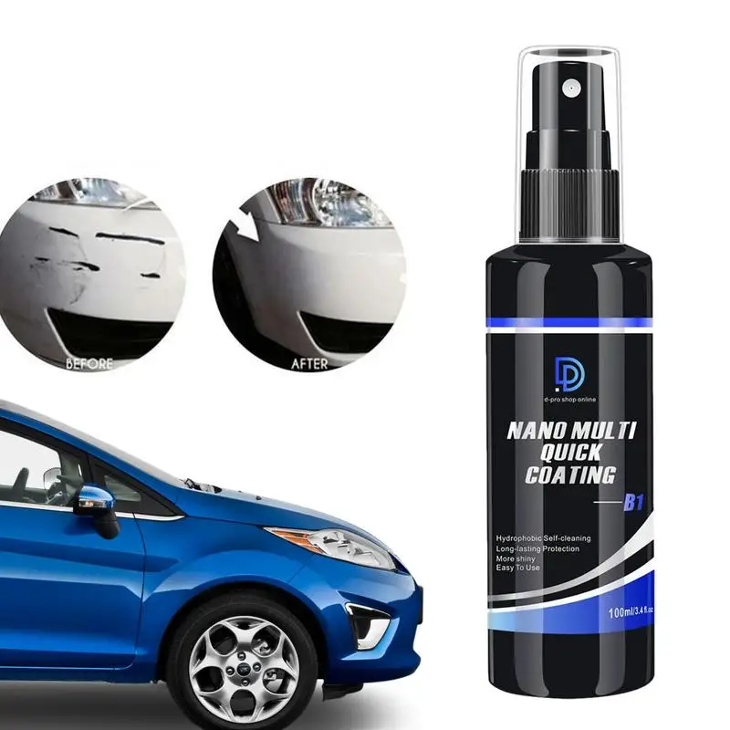 

Car Scratch Repair Spray Automobiles Ceramic Car Coating Autos Multifunctional Car Body Nano Coating Agent For Car Accessories