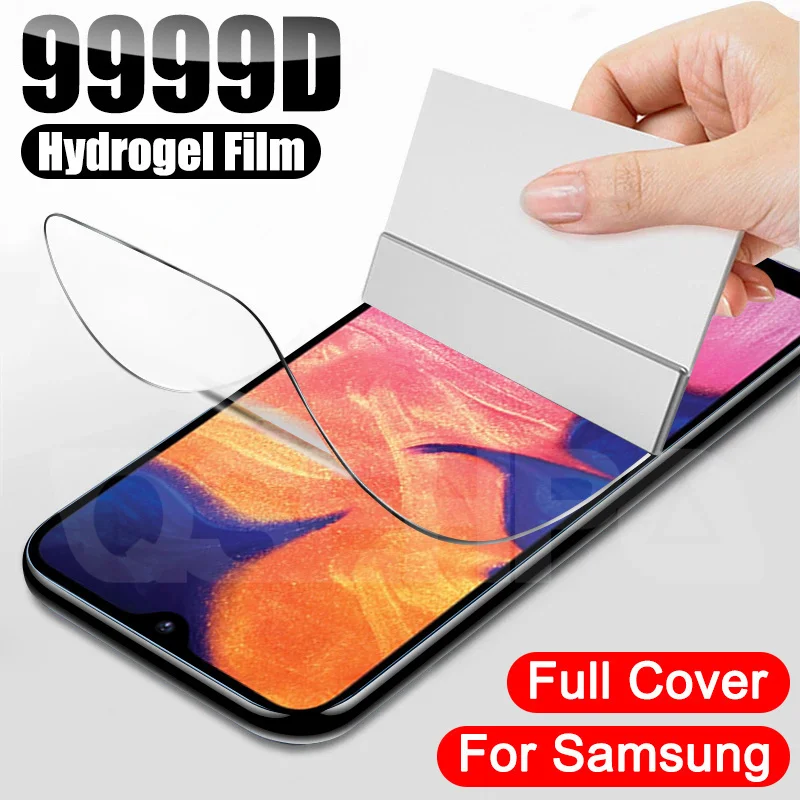 

Защитная пленка 9999D для Samsung Galaxy A10 A20 A30 A40 A50 A60 A70 A80 A90, Гидрогелевая пленка для экрана M10 M20 M30 M40 A20E