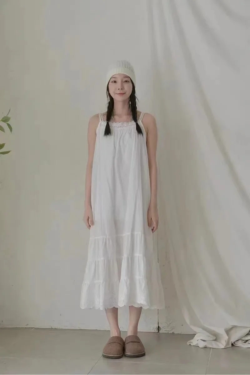 Новинка Осень 2024 женское стильное японское платье-чехол из хлопка и льна нишевое