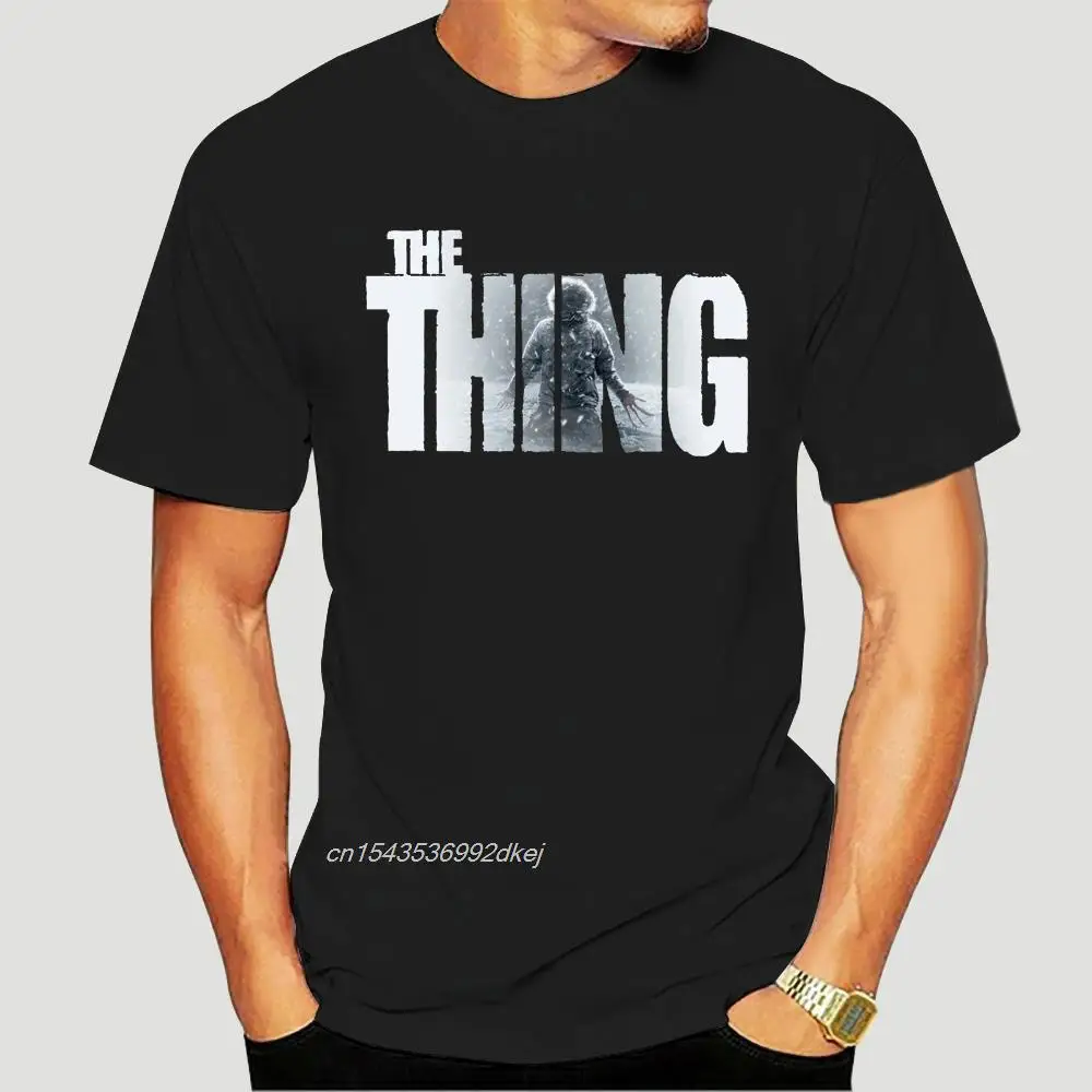 

The Thing John Carpenter Retro Horror Movie Men Funny Tee Shirt Fashion Harajuku Tshirts Homme 2019 T Shirt Short Sleeves 2109A