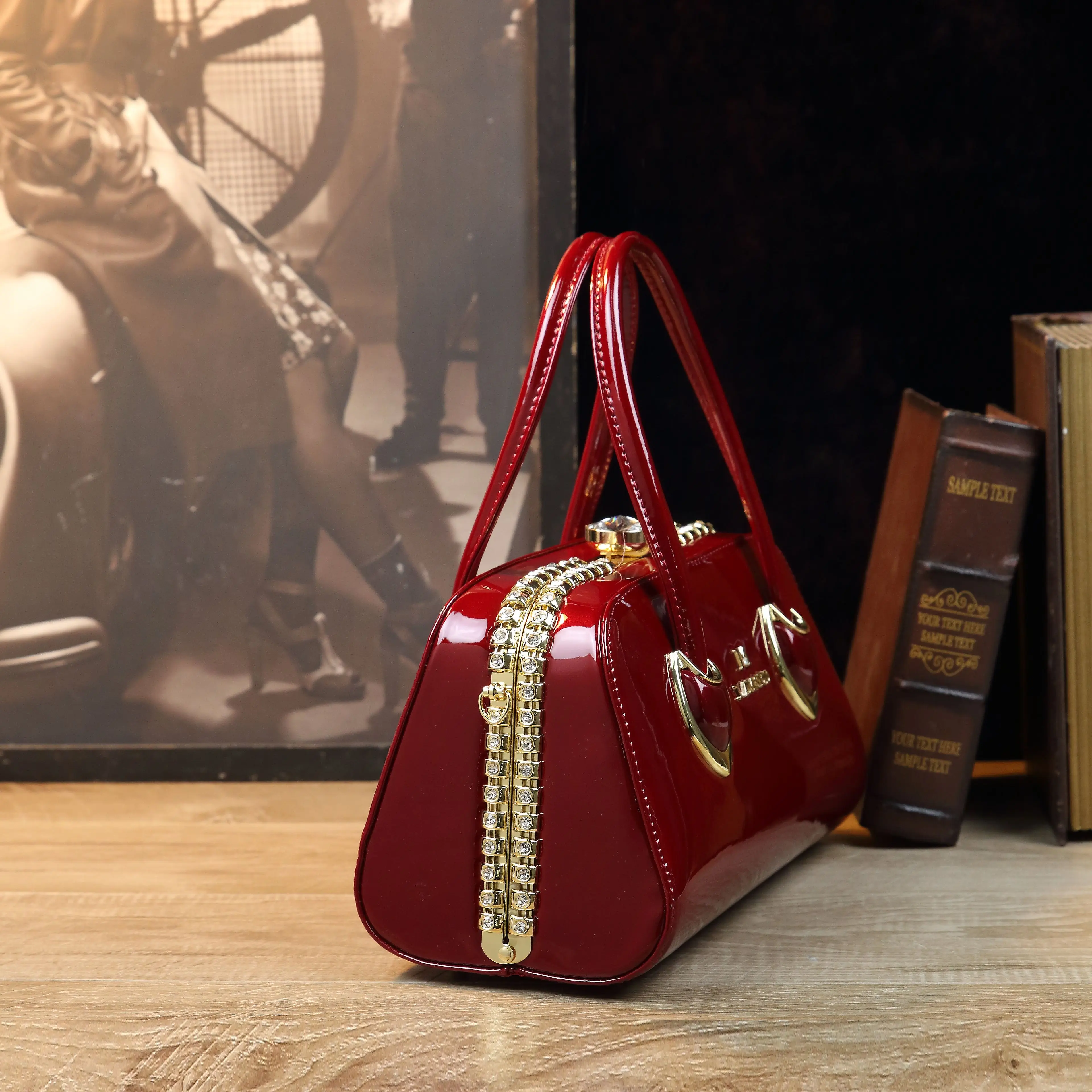 Роскошные женские сумки из лакированной кожи европейские дамские сумочки с