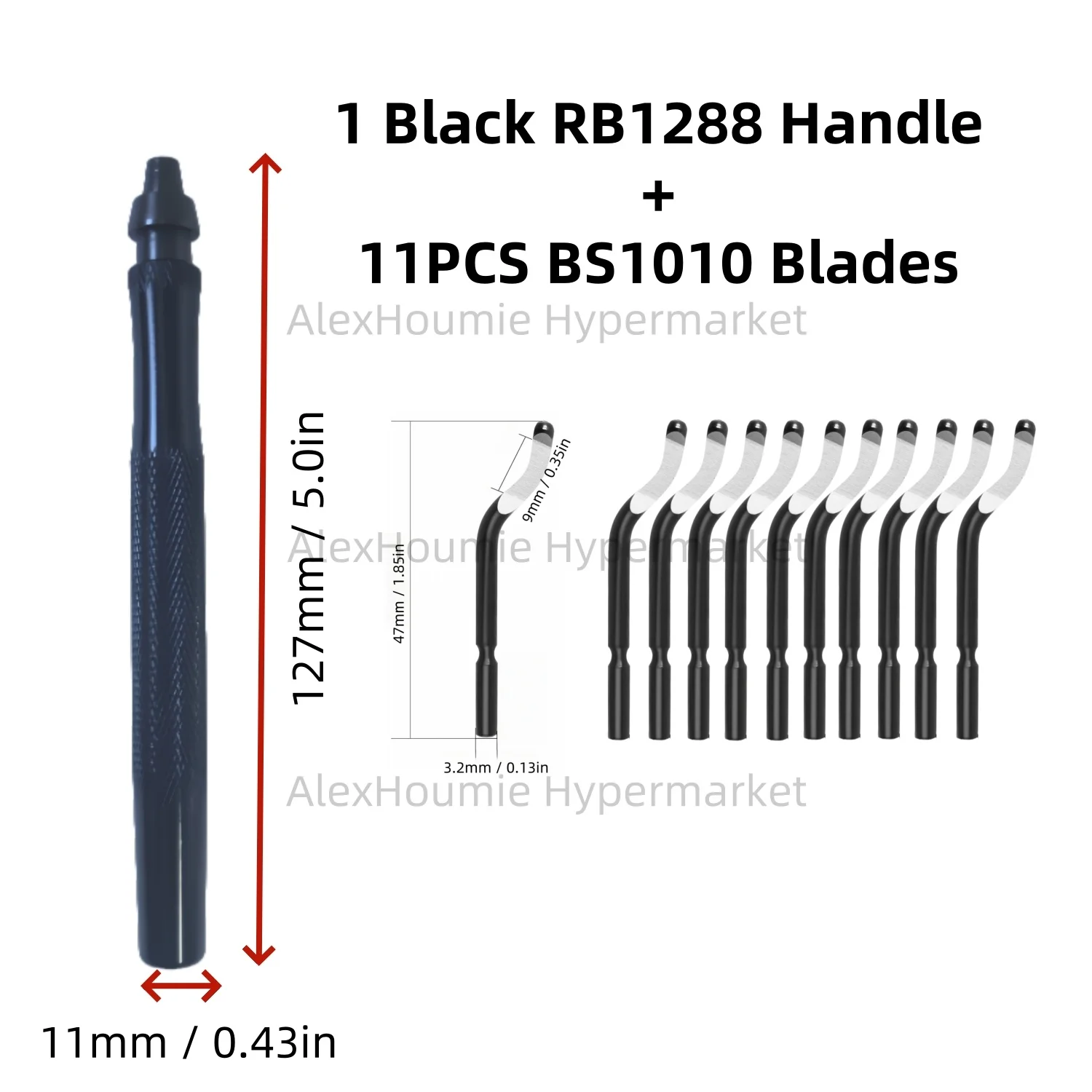 

Набор инструментов для удаления заусенцев BS1010