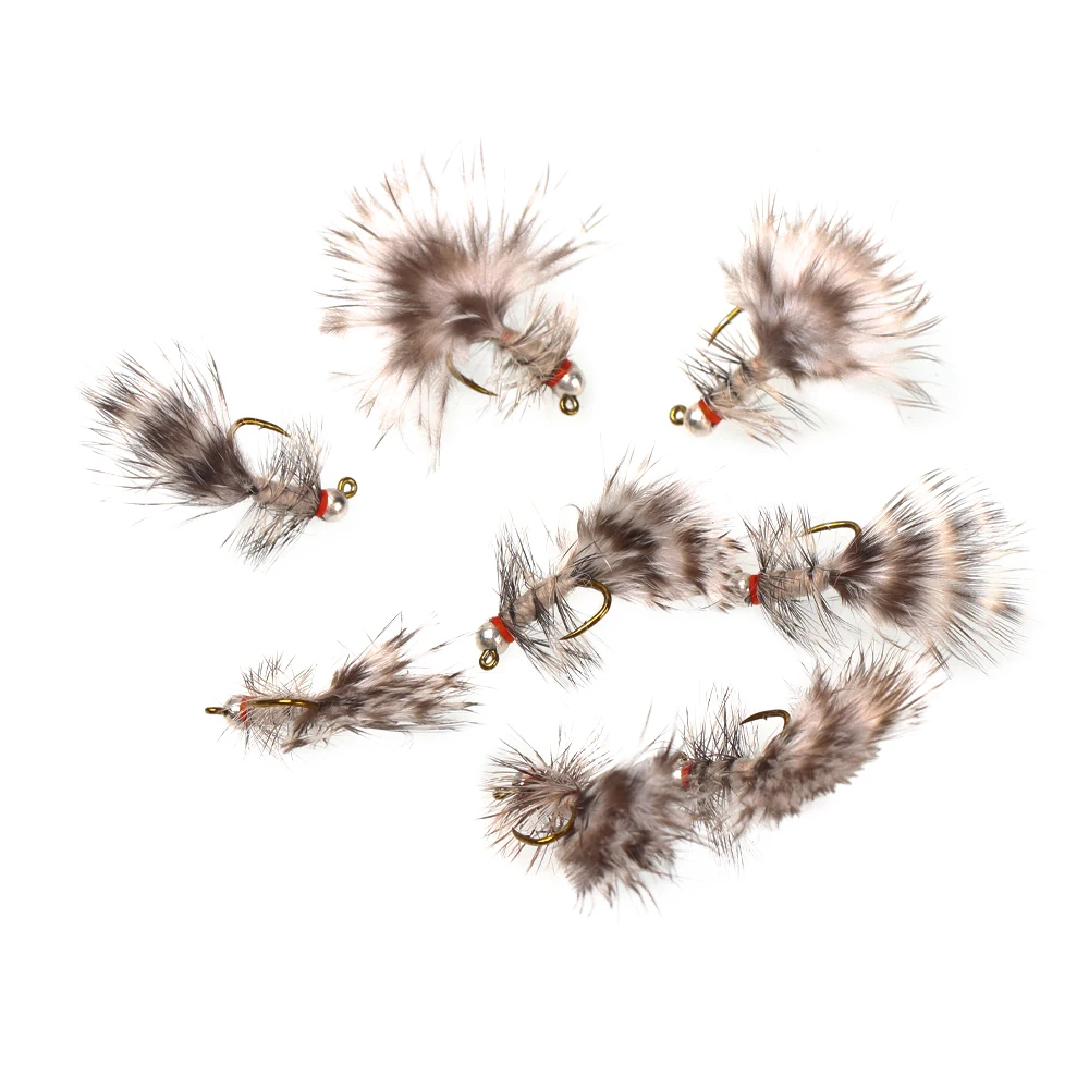 ICERIO Вольфрамовая приманка Bugger быстро тонущее седло гризли влажная Нимфа стремер