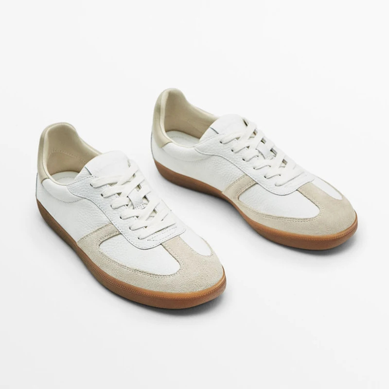 Кроссовки LINJER STRICKLIN женские натуральная кожа на платформе Повседневная модная